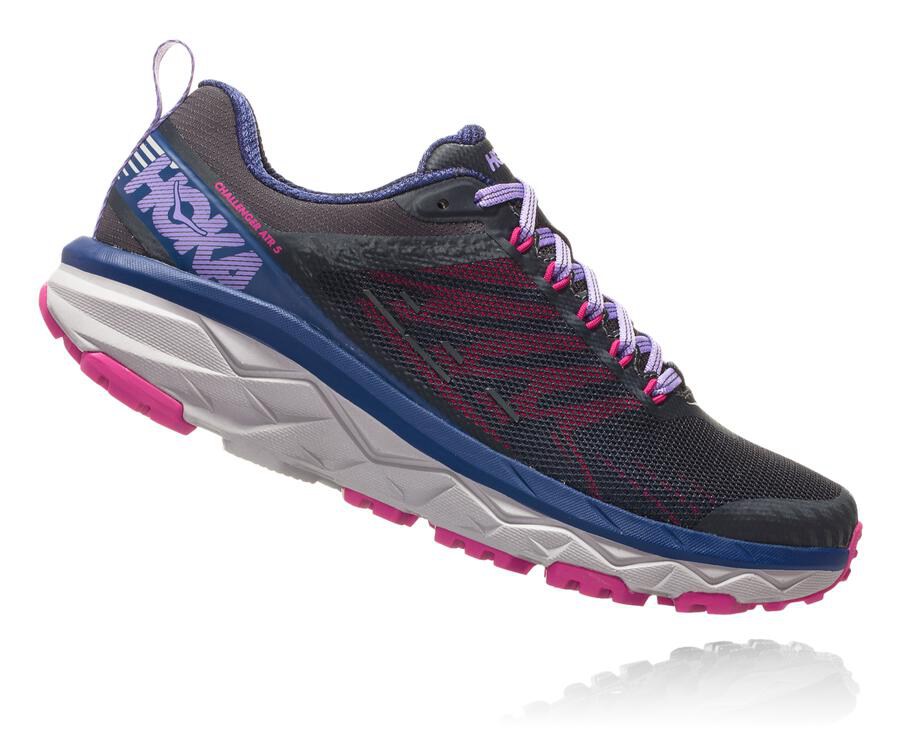 Tenis Hoka One One Trail Mujer Negros - Challenger Atr 5 - NVRH69730